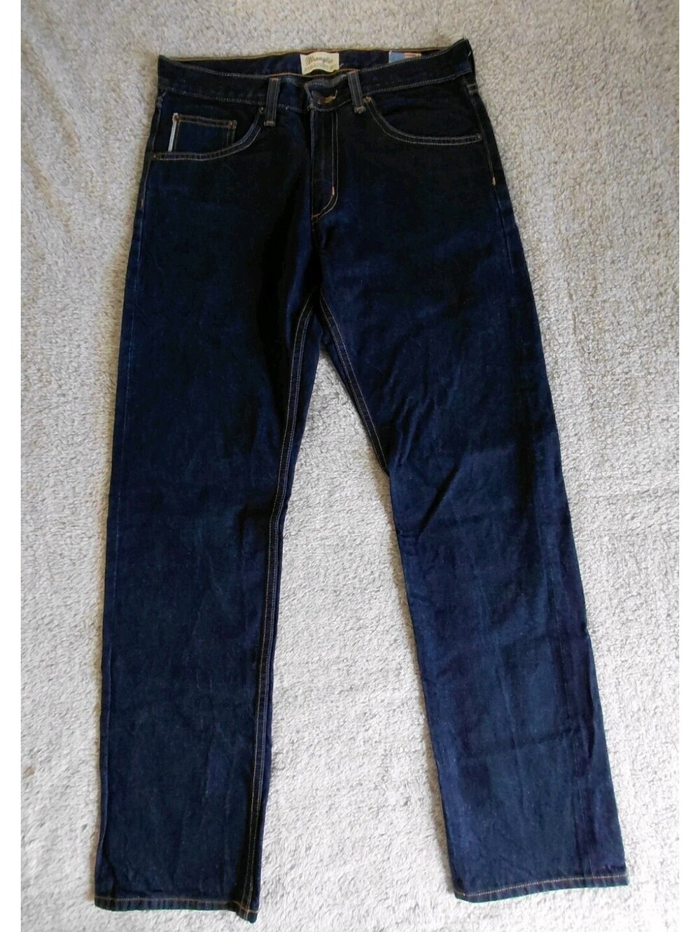 Wrangler Womens Retro High Rise Bootcut Jeans Blue 30x32 USA Selvedge